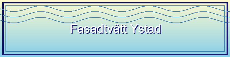 Fasadtvätt i Ystad - Svenssons Taktvätt